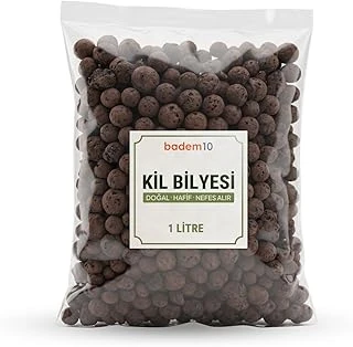 Doğal Kil Bilyesi (1 Litre) Saksı Altı Drenaj Katmanı Dekoratif Toprak Örtüsü Leca Misket Kil ürün görseli 1