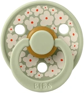 Bibs Studio Colour Jasmine Field Kauçuk Emzik/Sage 0-6 Ay ürün görseli 1
