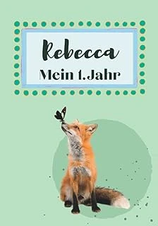 Independently Published Rebecca- Mein Erstes Jahr: Supersüßes Babyalbum Personalisiert Für Rebecca. Mit Total Schnuckeligen Tieren- Für Die Schönsten Erinnerungen & ... Zur Geburt Als Baby Tagebuch 1 ürün görseli 1