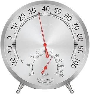 Anymetre Th603 Termometre Nem Ölçer Higrometre, Siyah ürün görseli 1