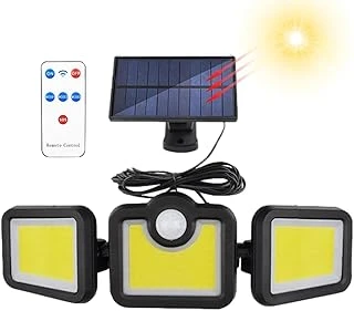 Greentech Güneş Enerjili Hareket Sensörlü, 3 Taraflı 171 Cob Led Aydınlatma/Gt-Sl15 ürün görseli 1