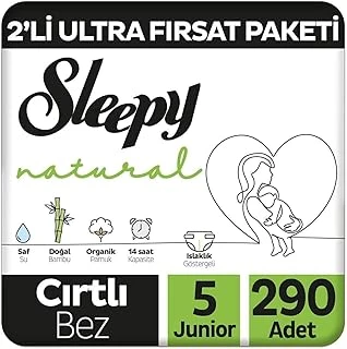Sleepy 2'Li Fırsat Paketi Bebek Bezi 5 Numara Junior 290 Adet, 8682241215232-5 ürün görseli 1
