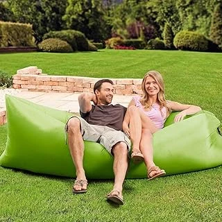 Andoutdoor Pratik Şişme Şezlong-Yeşi̇l ürün görseli 1
