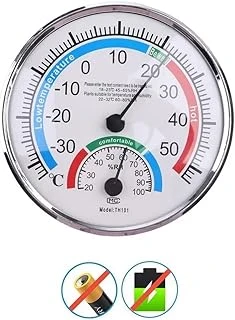 Monte Lua Analog Termometre- Nem Ölçer Oda Sıcaklık Ölçer ürün görseli 1