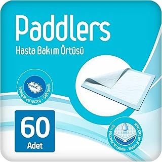 Paddlers Hasta Bakım Yatak Koruyucu Örtü 60X90 Cm 60 Adet – Emici, Sıvı Geçirmez ürün görseli 1