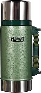 Freecamp Termos, 700 Ml, Unisex, Çelik, Bpa İçermez, 12 Saat Sıcak, 24 Saat Soğuk Tutma, Yeşil ürün görseli 1