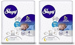 Sleepy Gece Külotu 4 Numara Maxi 30X5 Adet (2 Paketi) ürün görseli 1