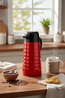 Bernardo Nora 2 Litre Çelik Termos Kırmızı ürün görseli 1