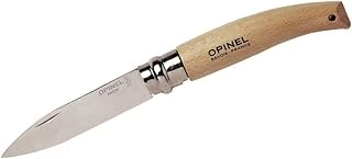 Opinel Inox 8 No Kayın Saplı Paslanmaz Bağ Çakısı ürün görseli 1
