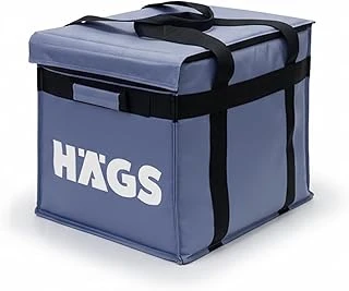 Haegs Termal Kamp Çantası, Termal Termos Çanta, Plaj, Piknik Çantası, Isı Yalıtımlı Kamp Piknik Yemek Taşıma Için Soğutucu Buzluk Geniş Büyük Hacimli 38 Lt- Gri ürün görseli 1