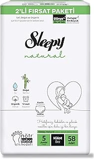 Sleepy 2'Li Fırsat Paketi Külot Bez 5 Numara Junior 58 Adet ürün görseli 1