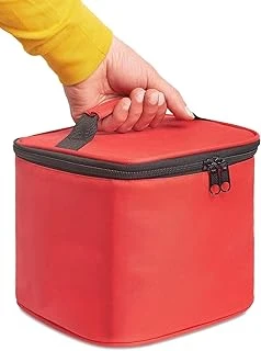 Beslenme Çantası Termal Çanta Soğuk Sıcak Tutucu Termal Termos Kamp Çanta Soğuk İçecek Çantası Kamp Termos Çantası 8 Litre (Kırmızı) ürün görseli 1