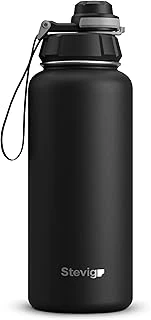 1 Hand Leak-Proof Sızdırmaz Çelik Termos 1000 Ml Black St-210 ürün görseli 1
