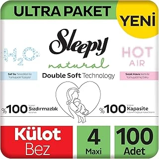 Sleepy Double Paket Külot Bez 4 Numara Maxi 100 Adet ürün görseli 1
