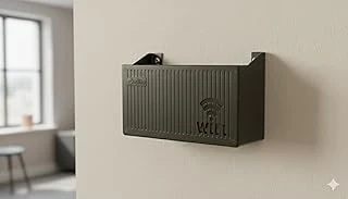 Siyah Wi-Fi Yönlendirici Saklama Kutusu, Wifi Kutusu Duvar Asılabilir Modem Saklama Kutusu, Tv Set Üstü Kutular, Uzaktan Kumanda Vb. 1 Adet ürün görseli 1
