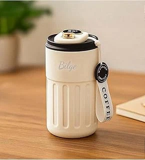 400Ml Coffee Dereceli Beyaz Termos ürün görseli 1