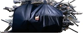 Kamp Ayısı® Woodie™ Siyah Su Geçirmez Oxford Odun Taşıma Çantası 44 Lt | Kamp Şömine Kullanımı İçin ürün görseli 1
