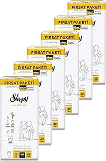 Sleepy Extra Günlük Aktivite Fırsat Paketi Bebek Bezi 2 Numara Mini 288 Adet ürün görseli 1