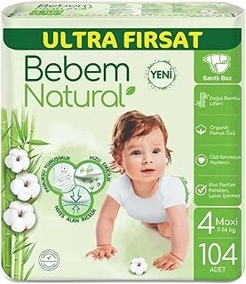 Bebem 4 Numara Maxi 104 Adet Bebek Bezi ürün görseli 1