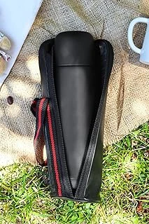 Deri Çantalı 500 Ml Siyah Termos ürün görseli 1
