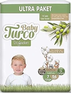 Baby Turco Doğadan Xxl 7 Numara 56 Adet ürün görseli 1