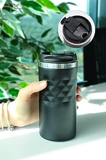 300 Ml Siyah Kristal Çelik Termos ürün görseli 1