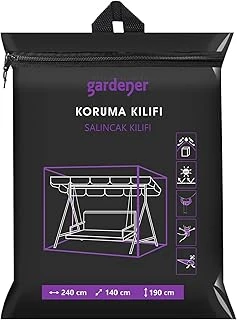 Gardener Grdc308 Salıncak Koruma Örtüsü Büyük Pe (240 Cm X 140 Cm X 190 Cm) ürün görseli 1