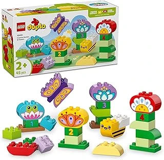 Duplo Town Yaratıcı Bahçe Çiçekler 10444-2 Yaş Üzeri Okul Öncesi Çocuklar Için Eğitici Yaratıcı Oyuncak Yapım Seti (45 Parça) ürün görseli 1