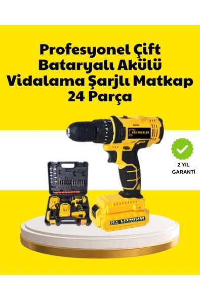 Çift Bataryalı 12V Akülü Matkap | 10 mm Metal, 20 mm Ahşap Delme Kapasitesi ürün görseli 1