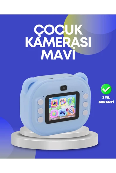 Çocuk Şipşak Kamera – 24MP HD Çift Lensli Termal Baskı Teknolojili ürün görseli 1