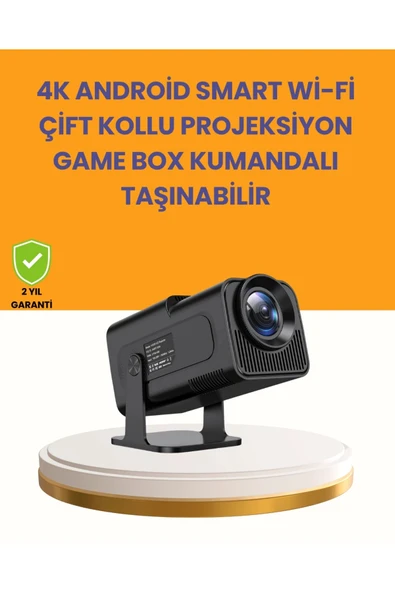 HCS350pro 1080P Full HD Taşınabilir Android Projektör ürün görseli 1