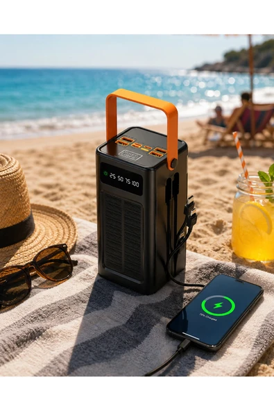 80.000 GÜNEŞ ENERJİLİ POWERBANK ürün görseli 1