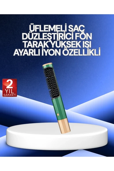3’ü 1 Arada Saç Şekillendirme Seti – Kurutma, Düzleştirme, Tarama ürün görseli 1