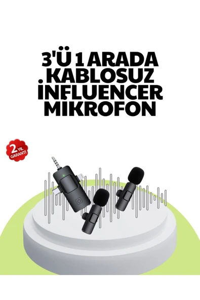 Çok Yönlü Mikrofon - Net Ses, Uzun Pil ürün görseli 1