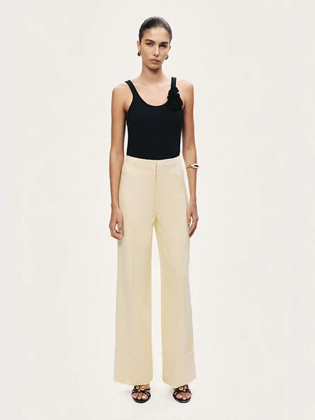 Nocturne Yüksek Bel Wide Leg Pantolon N26YN3483 ürün görseli 1