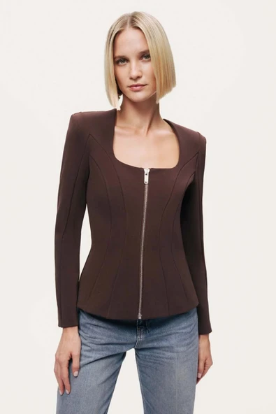 Nocturne Kadın Bluz N26KN6199 - Resim 2