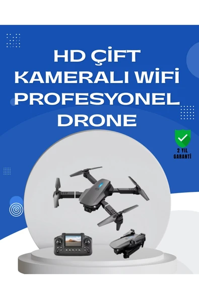 Uzaktan Kumandalı Katlanabilir Drone Yörünge Uçuşu ve Eve Dönüş Özellikli ürün görseli 1