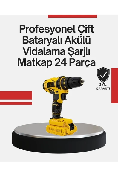 Ergonomik Tasarımlı 12V Matkap | 2 Vitesli, LED Aydınlatmalı ve Dayanıklı ürün görseli 1