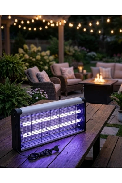 Ev Balkon Mutfak İçin Elektrikli Sinek Savar 10W UV Işıklı Lamba ürün görseli 1