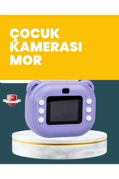 Çocuklar İçin Şipşak Baskı Kamera – 18 Efektli, Oyun ve Müzik Özellikli ürün görseli 1