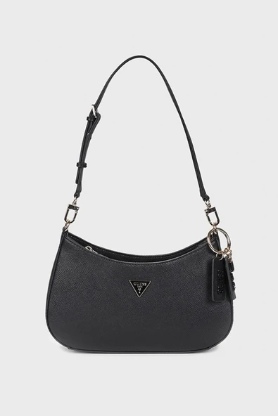 Guess Noelle II Üstten Fermuarlı Omuz Kadın Siyah El Çantası HWZG9672180 ürün görseli 1