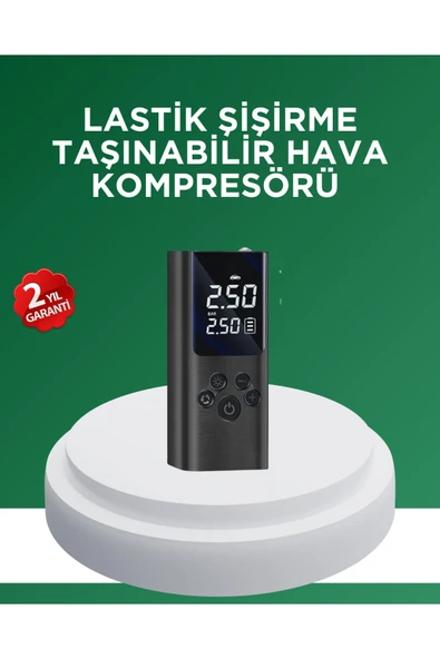 Dijital Lastik Pompası Çok Amaçlı Taşınabilir Kompresör ürün görseli 1