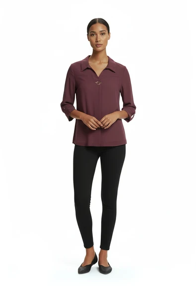 BLUZ AYHAN 24KRB81285 - Resim 4