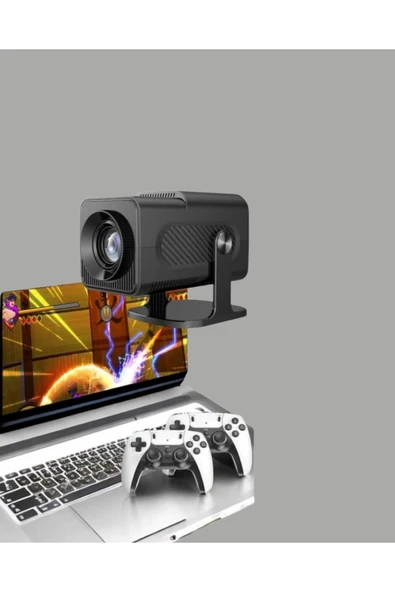 HCS350pro 1080P Full HD Taşınabilir Android Projektör - Resim 5