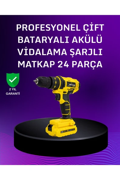 12V Akülü Matkap | 20-30 Nm Tork, Çift Hız Ayarı ve LED Işık ürün görseli 1