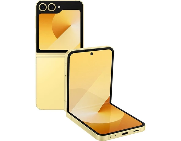 Samsung Galaxy Z Flip6 256 GB 12 GB Ram (Samsung Türkiye Garantili) Sarı ürün görseli 1