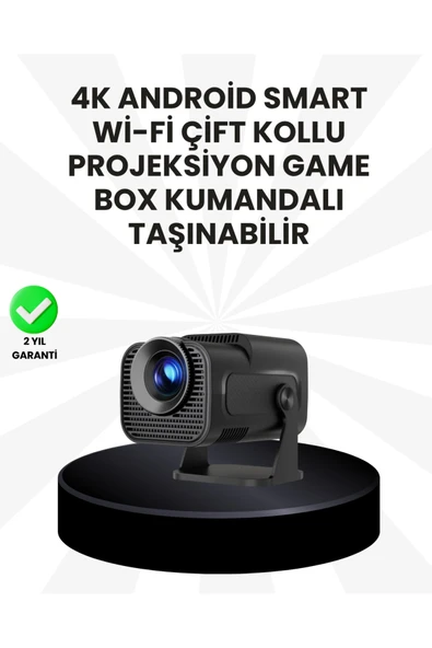 WiFi6 ve Bluetooth 5.4 Destekli LED Projektör - HCS350pro ürün görseli 1