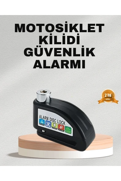 Ekonomik Alarm Disk Kilidi Motosiklet Scooter Bisiklet Güvenlik ürün görseli 1