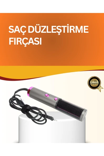 Çok Yönlü Kullanıma Uygun Saç Kurutma ve Düzleştirme Fırçası ürün görseli 1