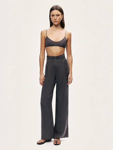 Nocturne Dökümlü Geniş Paça Pantolon N26YN3498 ürün görseli 1